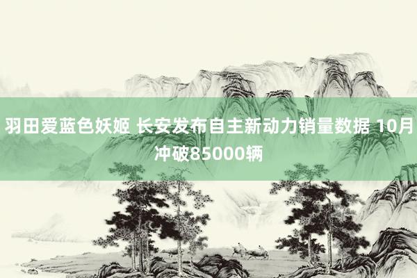 羽田爱蓝色妖姬 长安发布自主新动力销量数据 10月冲破85000辆